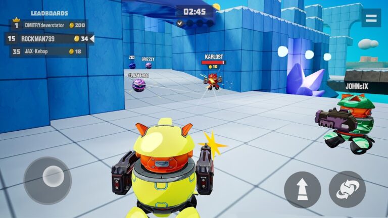 Marble Clash: 3D Бои Роботов для Android — скриншот 1