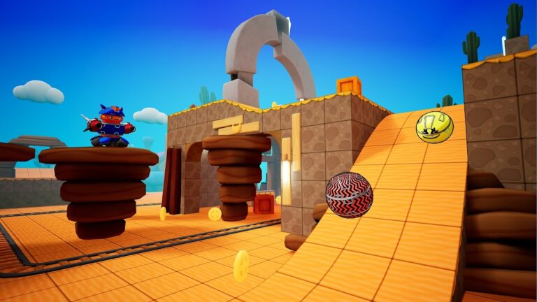 Marble Clash: 3D Бои Роботов для Android — скриншот 2