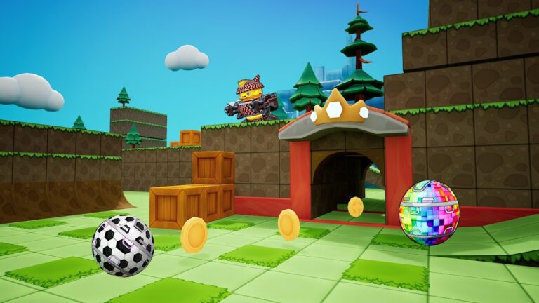 Marble Clash: 3D Бои Роботов для Android — скриншот 3