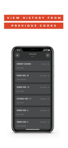 Masterbuilt для iOS — скриншот 5