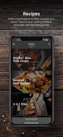 Masterbuilt Classic для iOS — скриншот 3