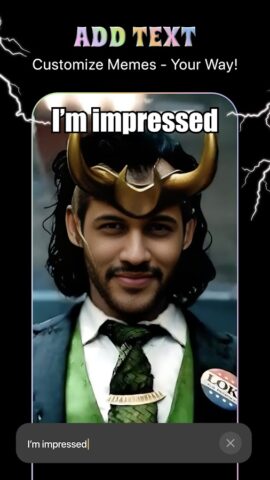 MemeMe: AI Meme Maker для Android — скриншот 4