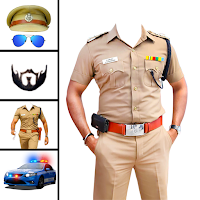 Men police suit photo editor для Android
