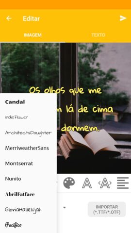 Mensagens Evangélicas для Android — скриншот 4