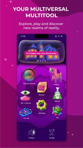 Meow Wolf для Android — скриншот 1
