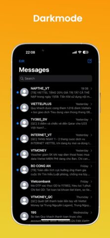 Messages Phone 16 для Android — скриншот 4