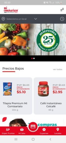 Mi Comisariato для Android — скриншот 1