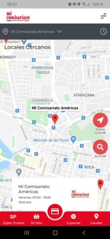 Mi Comisariato для Android — скриншот 4