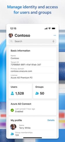 Microsoft Azure для iOS — скриншот 4