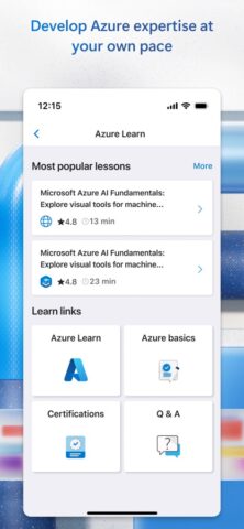 Microsoft Azure для iOS — скриншот 5