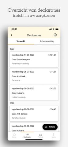 Mijn zorg van a.s.r. для iOS — скриншот 3