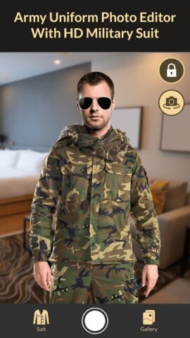 Military Suit Photo Editor for для Android — скриншот 2