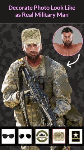 Military Suit Photo Editor for для Android — скриншот 4