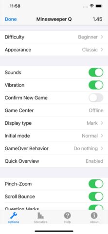 Minesweeper Q для iOS — скриншот 4