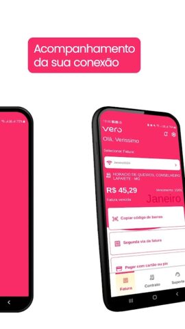 Minha Vero для Android — скриншот 3