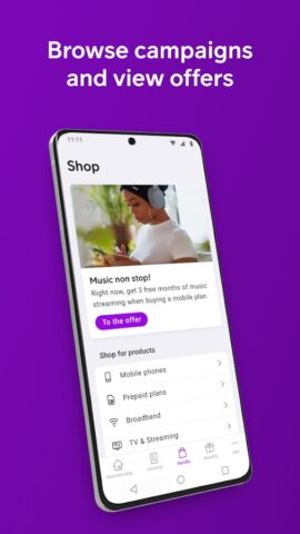 Mitt Telia для Android — скриншот 3