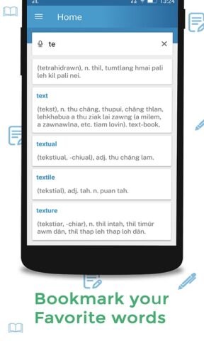 Mizo Dictionary & Translation для Android — скриншот 3