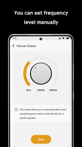 Mobile Speaker Dust Cleaner для Android — скриншот 4
