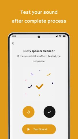 Mobile Speaker Dust Cleaner для Android — скриншот 5