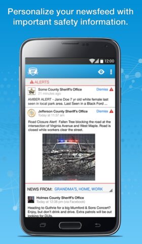 MobilePatrol Public Safety App для Android — скриншот 1