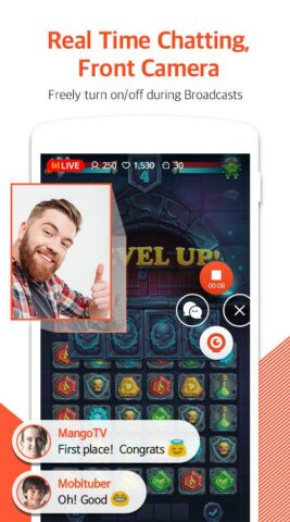 Mobizen Live для Android — скриншот 2