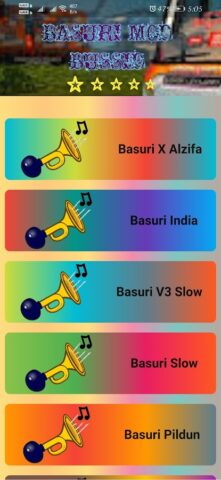 Mod Bussid Basuri Horn для Android — скриншот 1