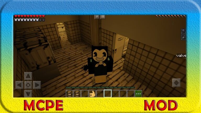 Мод Bendy & Ink Machine MCPE для Android — скриншот 1
