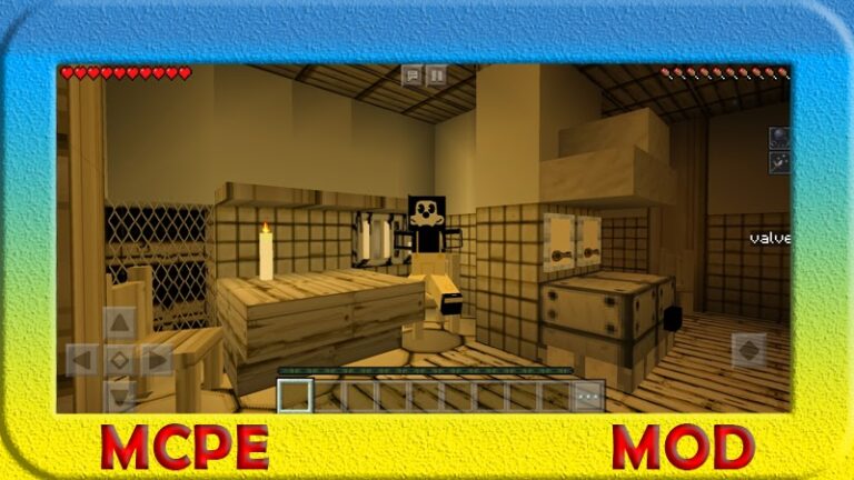 Мод Bendy & Ink Machine MCPE для Android — скриншот 2