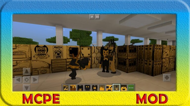 Мод Bendy & Ink Machine MCPE для Android — скриншот 3