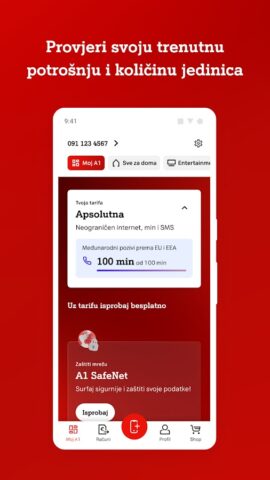 Moj A1 для Android — скриншот 1