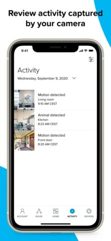 Momentum Smart Home для iOS — скриншот 4