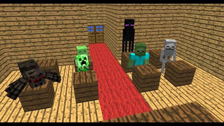 Школа монстров в майнкрафте для Android — скриншот 2