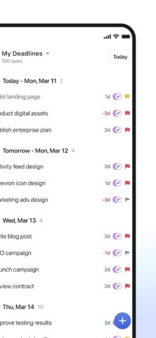 Motion: Tasks & AI Scheduling для Android — скриншот 4