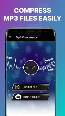Mp3 Compressor & Resizer для Android — скриншот 1