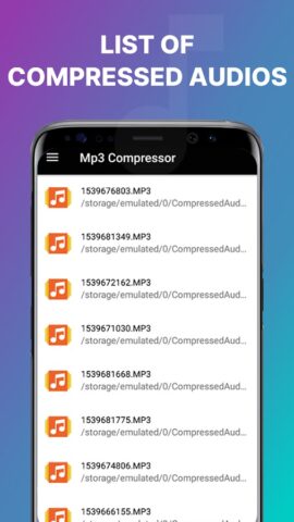 Mp3 Compressor & Resizer для Android — скриншот 5