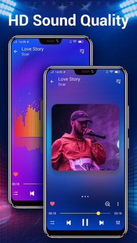 Music Player — аудио плеер для Android — скриншот 3