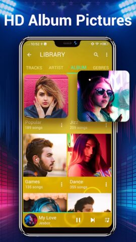 Music Player — аудио плеер для Android — скриншот 4