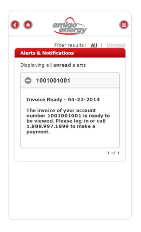 My Amigo Energy для Android — скриншот 5