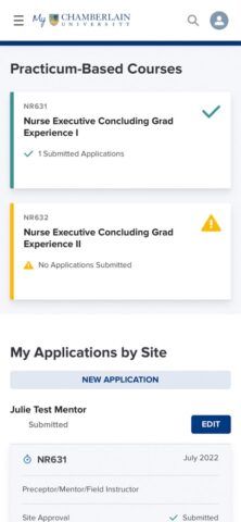 My Chamberlain: Student Portal для iOS — скриншот 2