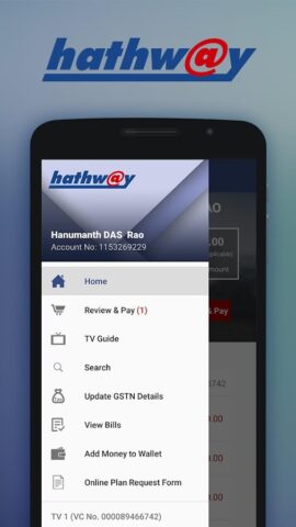 My Hathway для Android — скриншот 2
