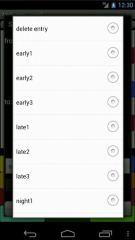 My Roster My Shift Plan для Android — скриншот 3