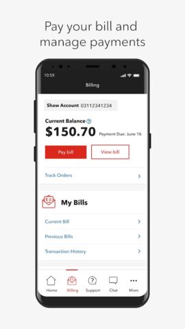 MyRogers (Shaw) для Android — скриншот 1