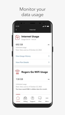 MyRogers (Shaw) для Android — скриншот 3