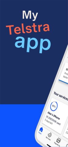 My Telstra для iOS — скриншот 1