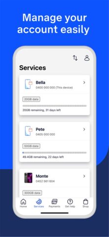 My Telstra для iOS — скриншот 5