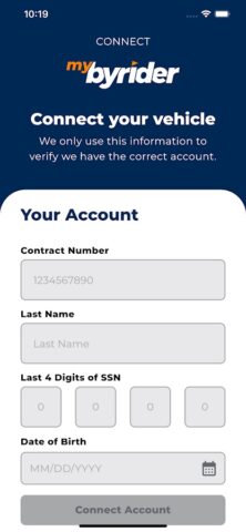 MyByrider для Android — скриншот 2