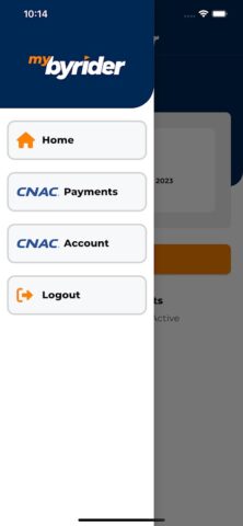 MyByrider для Android — скриншот 5