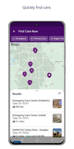 MyCHRISTUS для Android — скриншот 3
