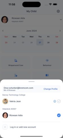 MyChildAtSchool для iOS — скриншот 2