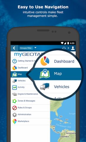 MyGeotab Fleet Management для Android — скриншот 1